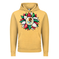 Vintage Mustard sunflower mexican flag Vintage Hoodie - JahusDesignShop