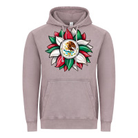 Vintage Zinc sunflower mexican flag Vintage Hoodie - JahusDesignShop