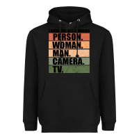 Black Person Woman Man Camera Tv Heavyweight Hoodie - Bettercallsaul