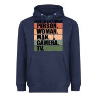 Navy Person Woman Man Camera Tv Heavyweight Hoodie - Bettercallsaul