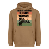 Toasted Coconut Person Woman Man Camera Tv Heavyweight Hoodie - Bettercallsaul