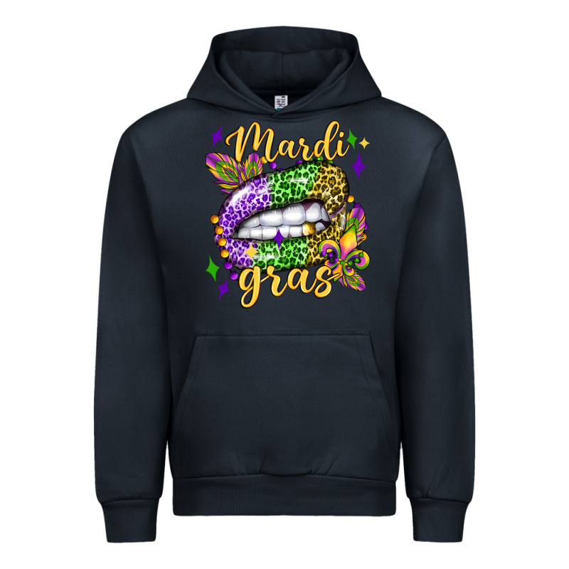 Mardi Gras With  Lip Olivia Urban Hoodie by OliviaCreatesArt | Teevron