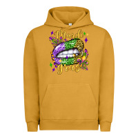 Pigment Peanut Butter mardi gras with  lip olivia Urban Hoodie - OliviaCreatesArt
