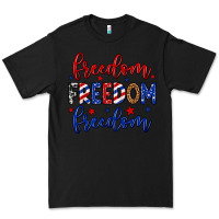 Black Freedom freedom freedom Premium Tee - Neo Western