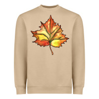 Mushroom withered leaf Heavyweight Sweatshirt - BarkalooDesign