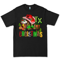 Black tx christmas cowgirl Premium Tee - AdoDesignShop