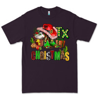 Plum tx christmas cowgirl Premium Tee - AdoDesignShop