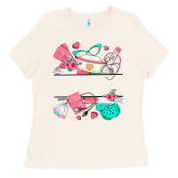 Bone custom name nurse Ladies Tee - texasbilliewilder