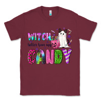 Burgundy Witch better have my candy Classic Tee - NancyCooperArtShop