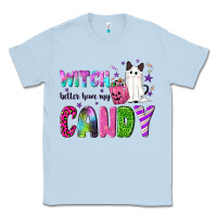 Dusty Blue Witch better have my candy Classic Tee - NancyCooperArtShop