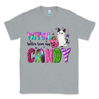 Heather Grey Witch better have my candy Classic Tee - NancyCooperArtShop