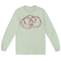 Matcha 100 days of school friendship bracelet Long Sleeve Tee - MaliasSmallBusiness