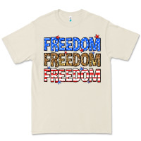 Bone Freedom freedom freedom Premium Tee - Neo Western
