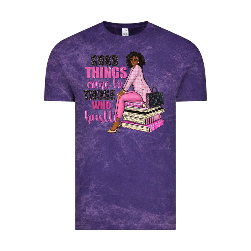Good Things Come To Those Who Hustle Vintage Tee by NancyCooperArtShop | Teevron