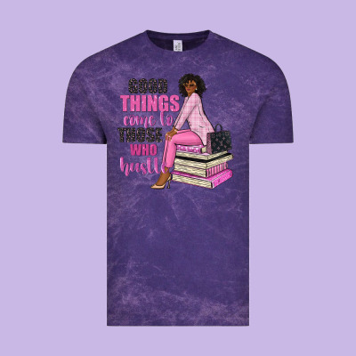 Good Things Come To Those Who Hustle Vintage Tee Designed By Nancycooperartshop