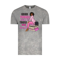 Cloud Rock good things come to those who hustle Vintage Tee - NancyCooperArtShop