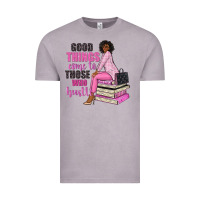 Vintage Zinc good things come to those who hustle Vintage Tee - NancyCooperArtShop