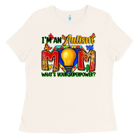 Bone i'm an autism mom what's your superpower Ladies Tee - Zillion Design Studio