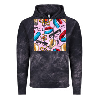 Cloud Black physics seamless pattern Vintage Hoodie - BundleAndBundleShop