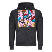 Vintage Arctic physics seamless pattern Vintage Hoodie - BundleAndBundleShop