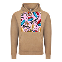 Vintage Coffee physics seamless pattern Vintage Hoodie - BundleAndBundleShop