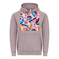 Vintage Zinc physics seamless pattern Vintage Hoodie - BundleAndBundleShop