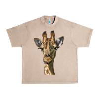 French Oak giraffe head Urban Heavy Tee - LillyAllenDesigns