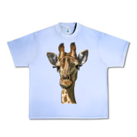 Grape Ice giraffe head Urban Heavy Tee - LillyAllenDesigns