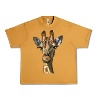 Peanut Butter giraffe head Urban Heavy Tee - LillyAllenDesigns