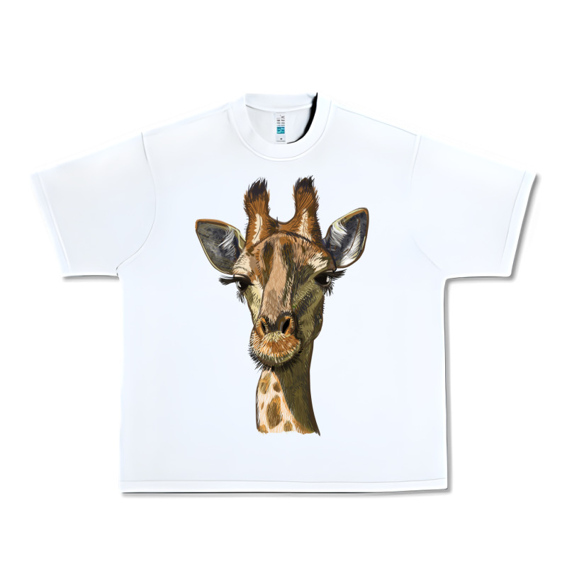 Giraffe Head Urban Heavy Tee by LillyAllenDesigns | Teevron