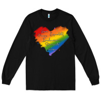 Black kindness equality peace love inclusion diversity h Long Sleeve Tee - MaliasSmallBusiness