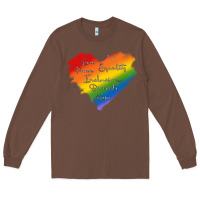 Chestnut kindness equality peace love inclusion diversity h Long Sleeve Tee - MaliasSmallBusiness