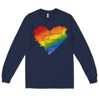 Kindness Equality Peace Love Inclusion Diversity H Long Sleeve Tee | Teevron