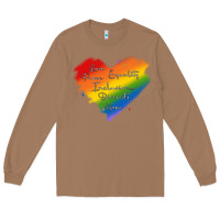Toasted Coconut kindness equality peace love inclusion diversity h Long Sleeve Tee - MaliasSmallBusiness