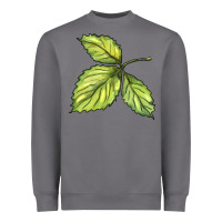 Storm green leaf Heavyweight Sweatshirt - BarkalooDesign