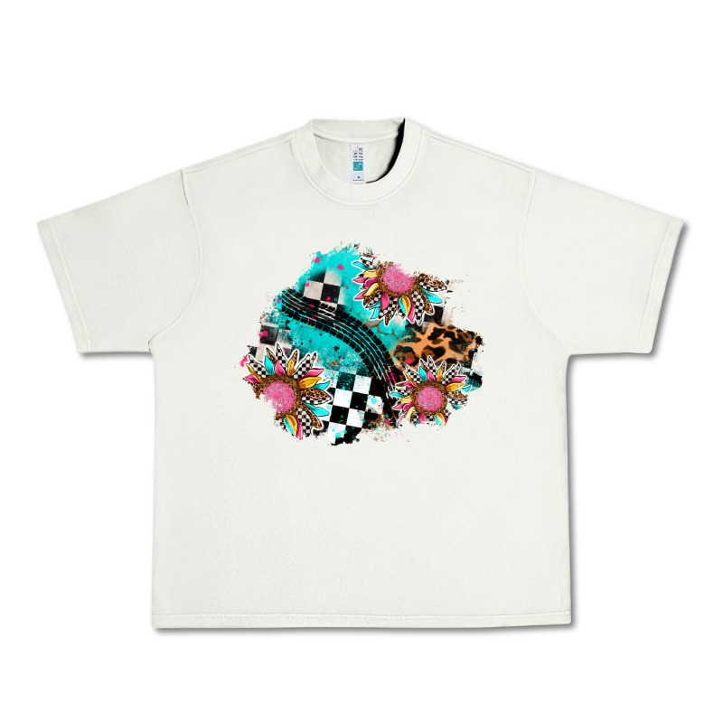 Race Sunflower Patches Urban Heavy Tee by AdoDesignShop | Teevron