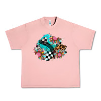 Salmon race sunflower patches Urban Heavy Tee - AdoDesignShop