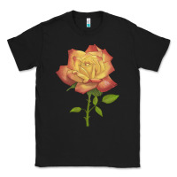 Black rainbow's end rose Classic Tee - LillyAllenDesigns