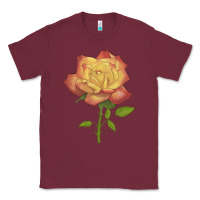 Burgundy rainbow's end rose Classic Tee - LillyAllenDesigns