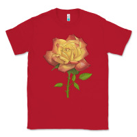 Red rainbow's end rose Classic Tee - LillyAllenDesigns