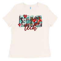 Bone ekg tech Ladies Tee - texasbilliewilder