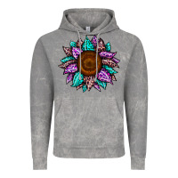 Cloud Rock sunflower leopard color Vintage Hoodie - JahusDesignShop