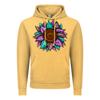 Vintage Mustard sunflower leopard color Vintage Hoodie - JahusDesignShop