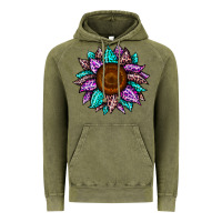 Vintage Olive sunflower leopard color Vintage Hoodie - JahusDesignShop