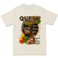 Bone afro queen juneteenth Premium Tee - HRA Design Shop