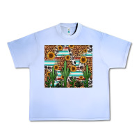 Grape Ice western cactus and sunflowers Urban Heavy Tee - Jasminsmagicworld
