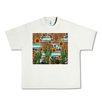 Pistachio western cactus and sunflowers Urban Heavy Tee - Jasminsmagicworld