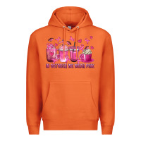 Carrot In October We Wear Pink with Breast Cancer Coffee Premium Hoodie - texasbilliewilder