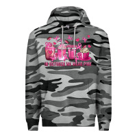 Slate Camo In October We Wear Pink with Breast Cancer Coffee Premium Hoodie - texasbilliewilder