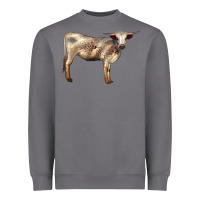 Storm Texas Longhorn Heifer Heavyweight Sweatshirt - LillyAllenDesigns